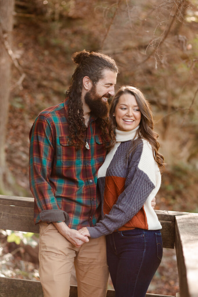 Cloudland Canyon adventure couple session | Georgia couple photographer