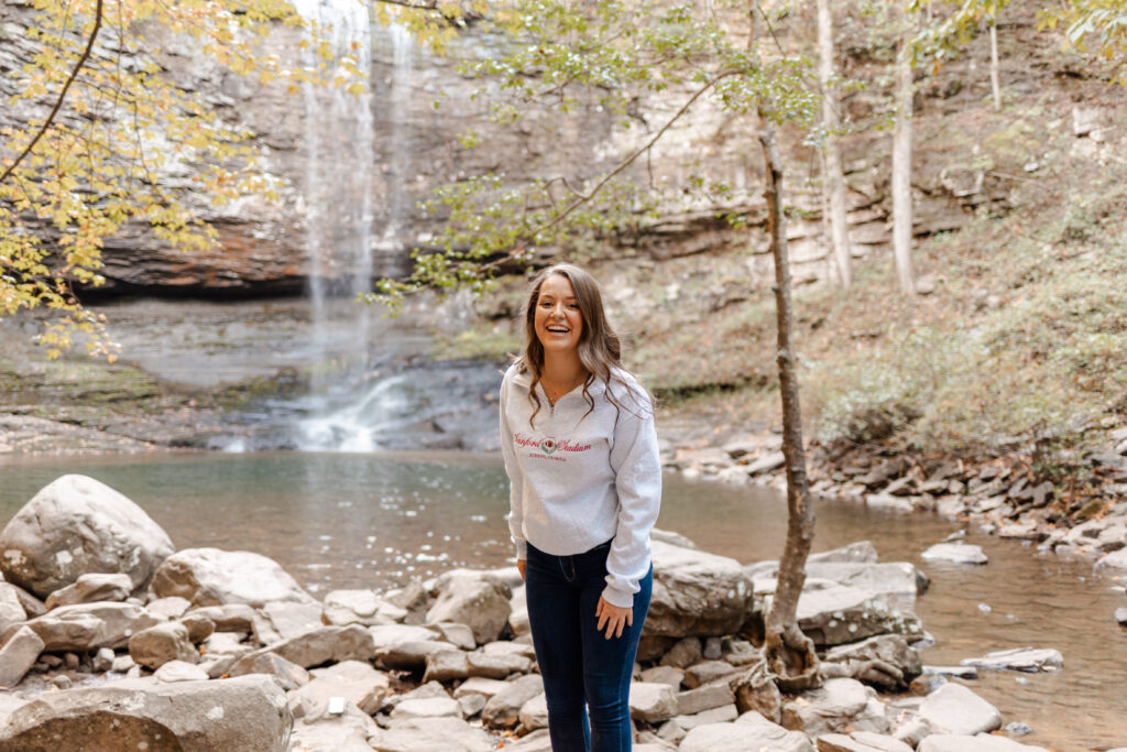 Cloudland Canyon adventure couple session | Georgia couple photographer