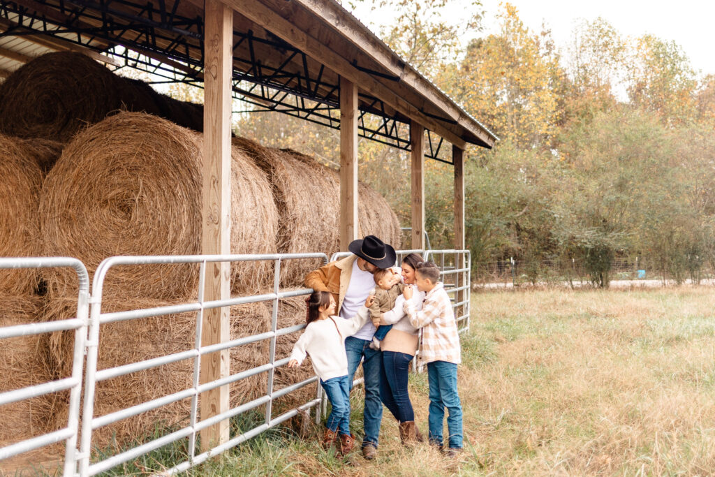 At-home family ranch session | Alabama family photographer