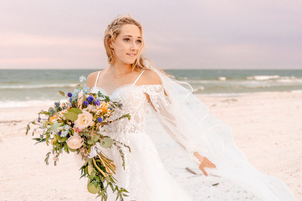 bridal portraits destination wedding