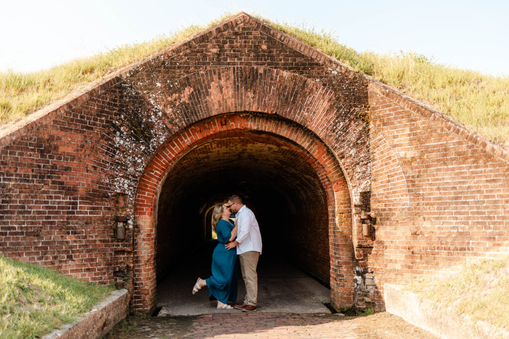 Fort Morgan couple session | Alabama couple photographer