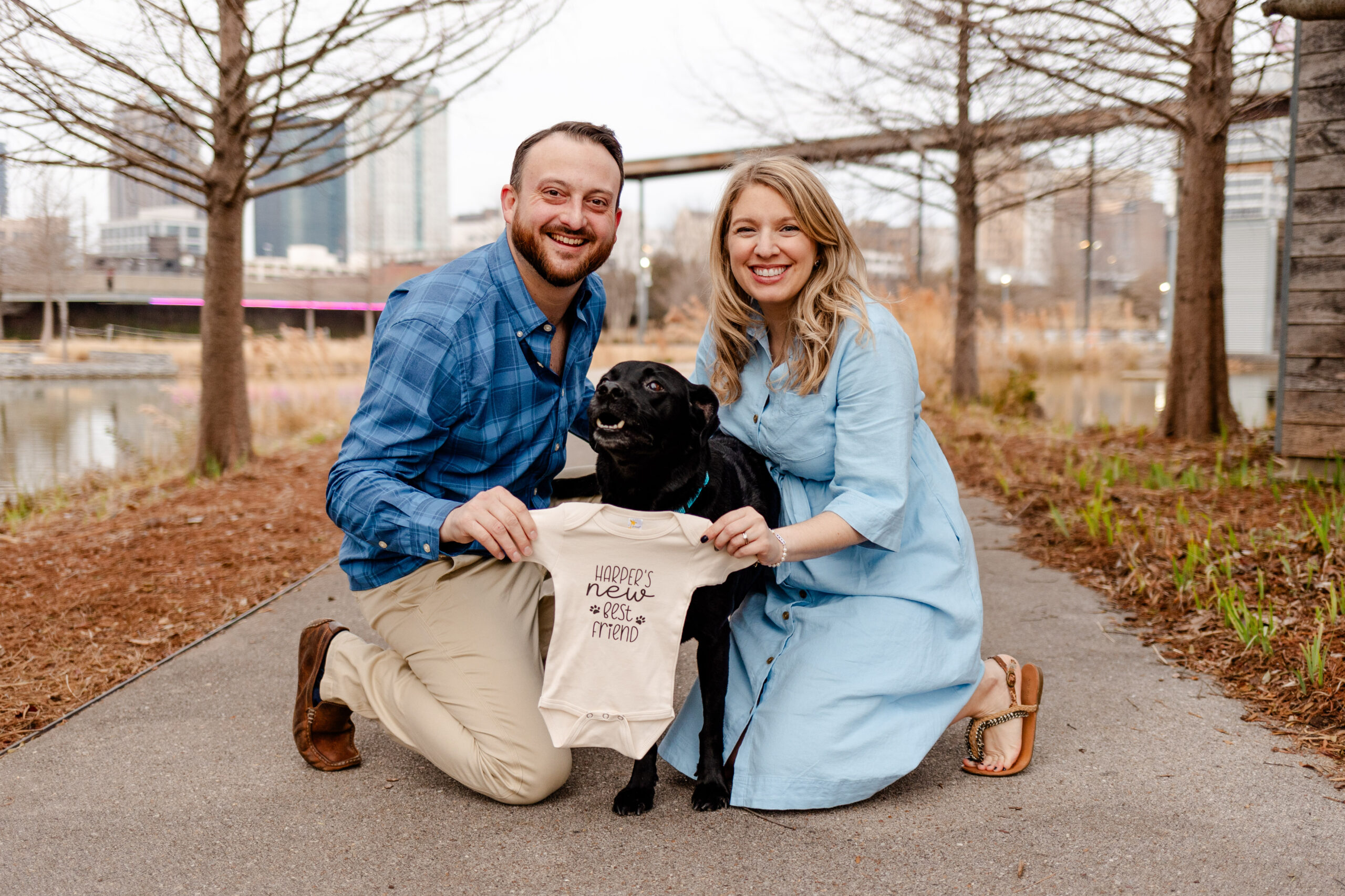 Pregnancy announcement photos | Birmingham, Alabama maternity photographer