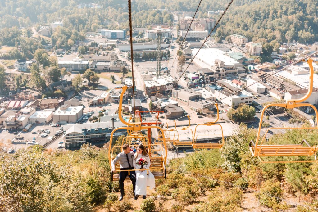 Gatlinburg SkyPark elopement | Tennessee wedding photographer