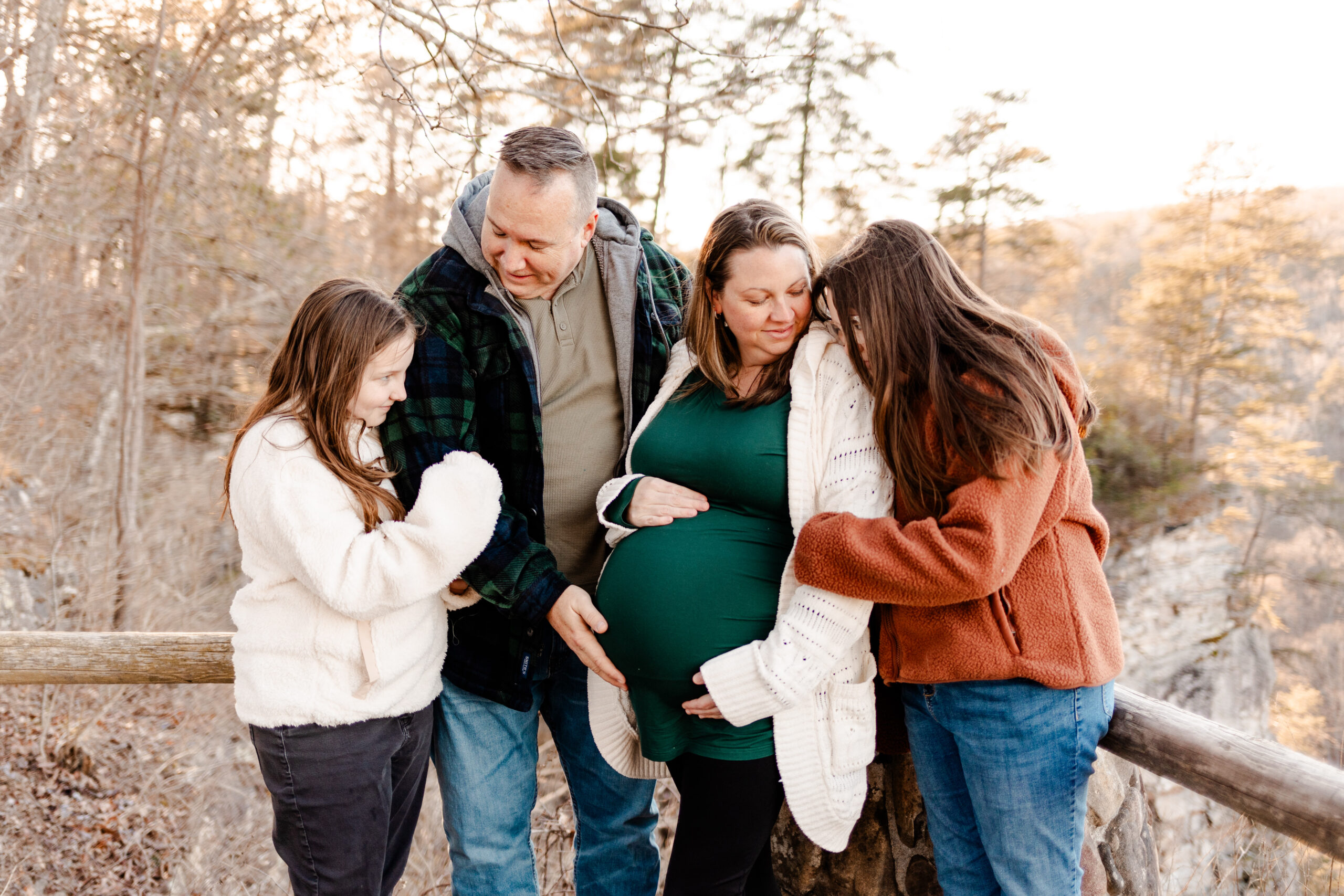 Cloudland Canyon family maternity sessions | Northwest Georgia photographer