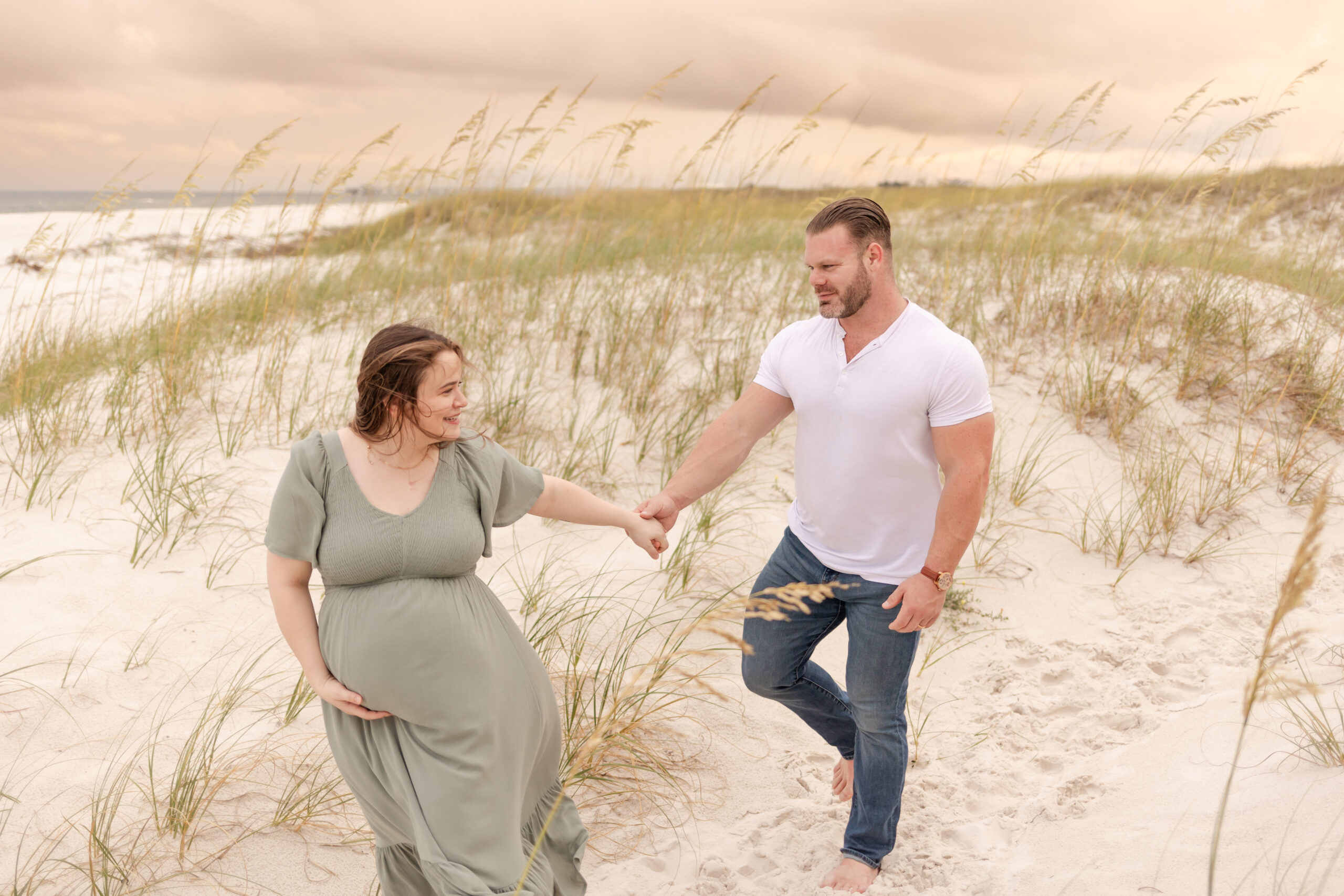 Gulf Shores Beach maternity session | Alabama maternity photographer