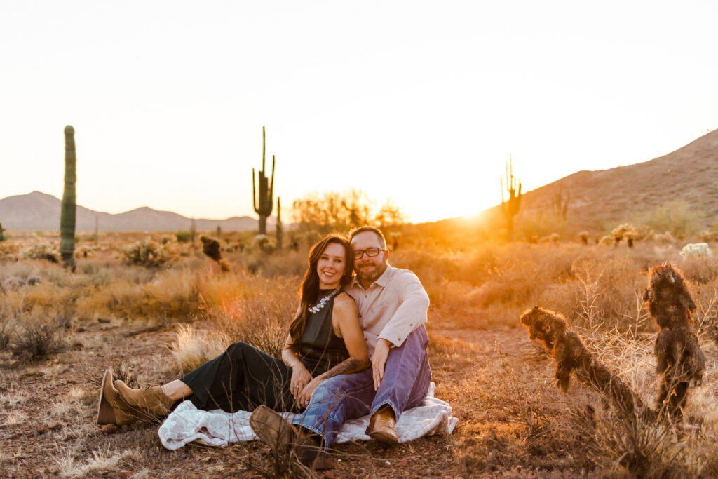 Phoenix adventure couple session | Arizona couple photographer