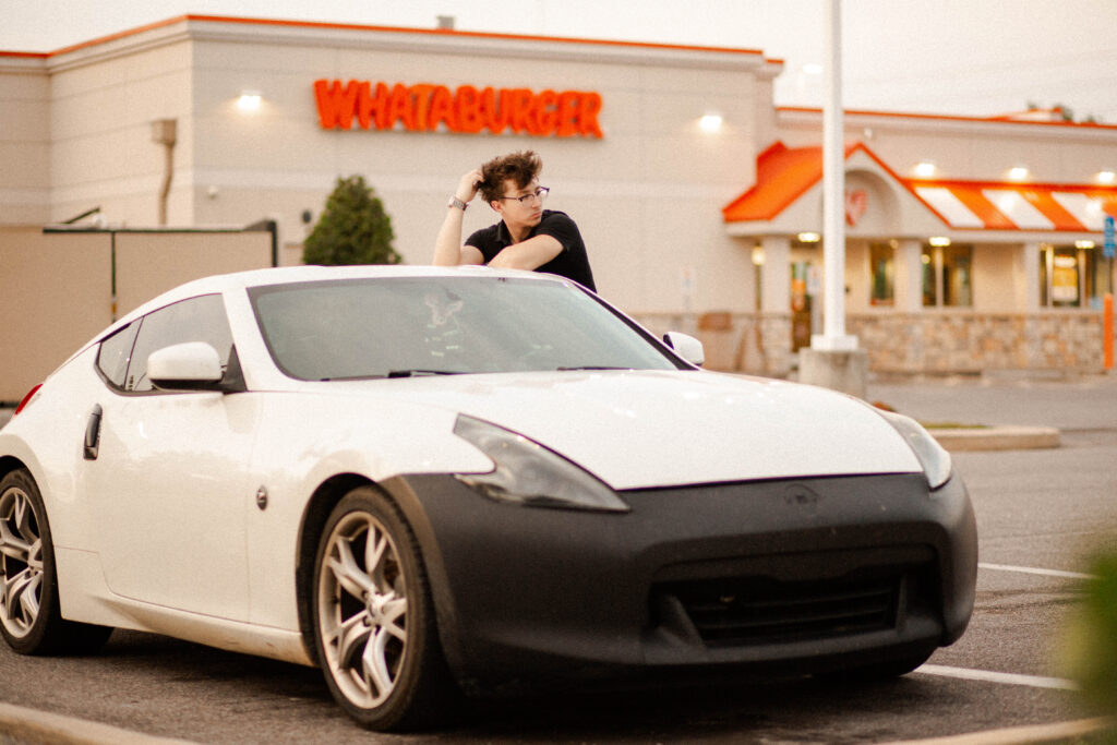 Gym + Whataburger senior session | Alabama senior photographer