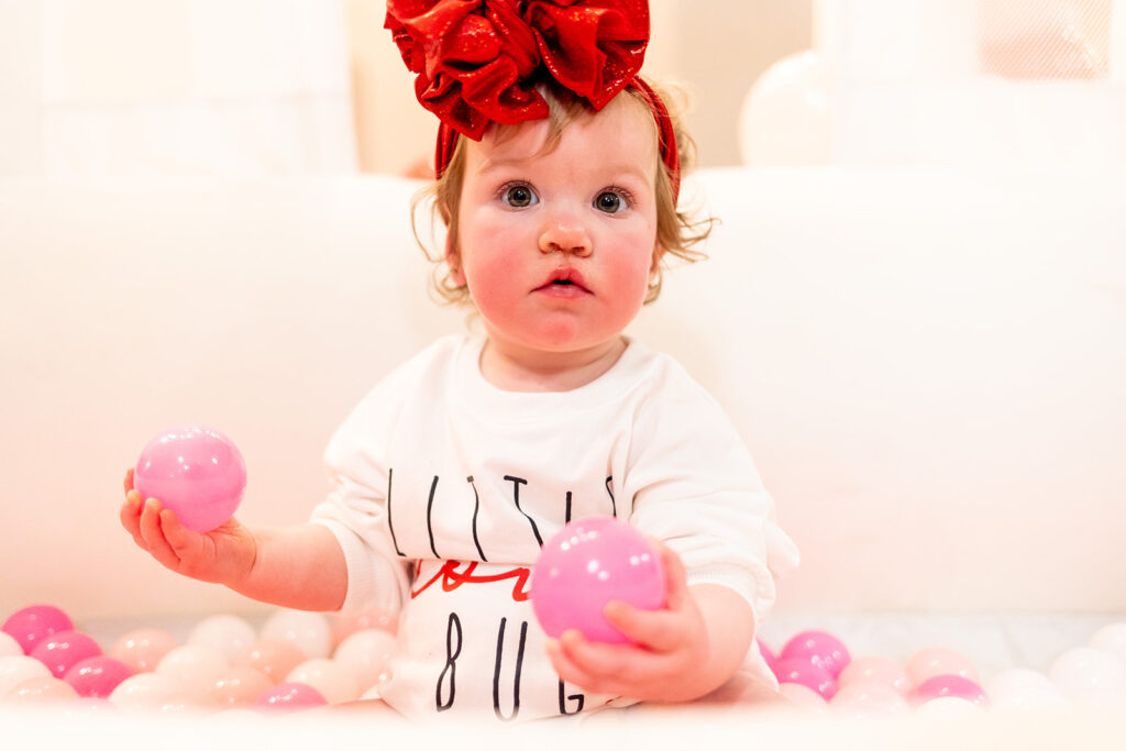 One-year milestone and first birthday photoshoot | Alabama photographer