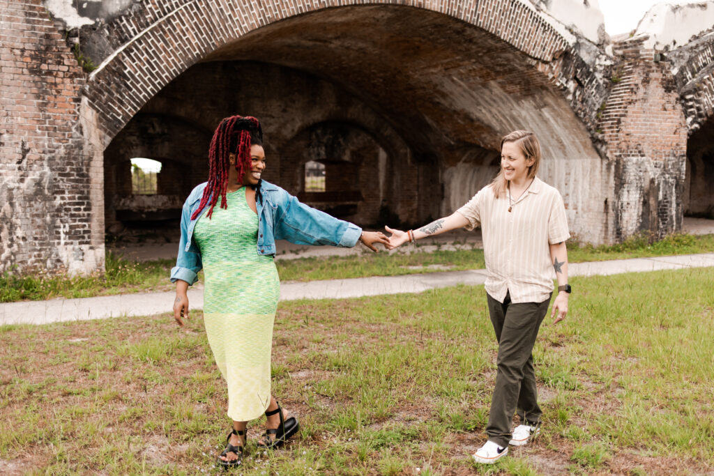 Fort Pickens surprise proposal | Florida engagement photographer