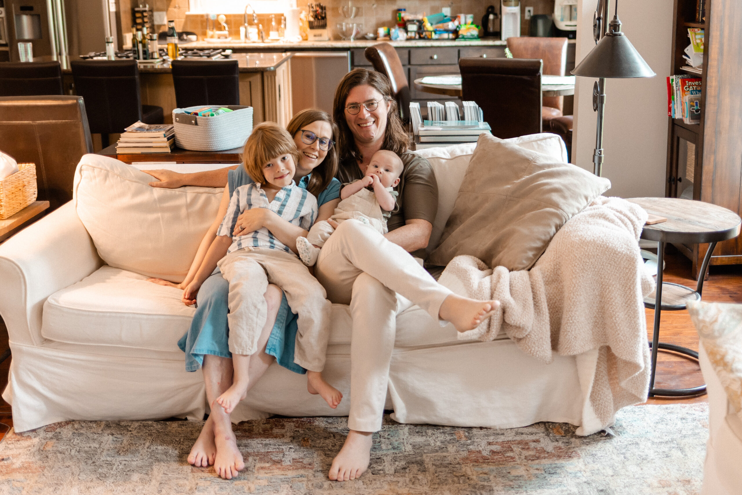 At-home family photo session | North Alabama, Georgia, and Tennessee family photographer