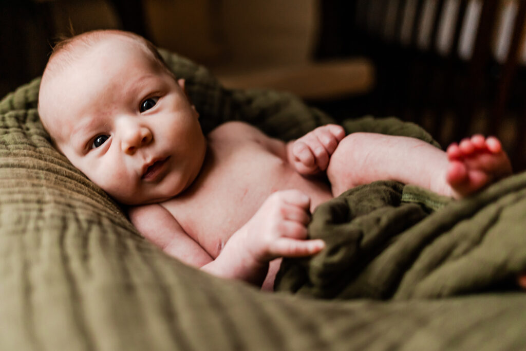 Mobile at-home newborn session | North Alabama, Georgia, and Tennessee photographer