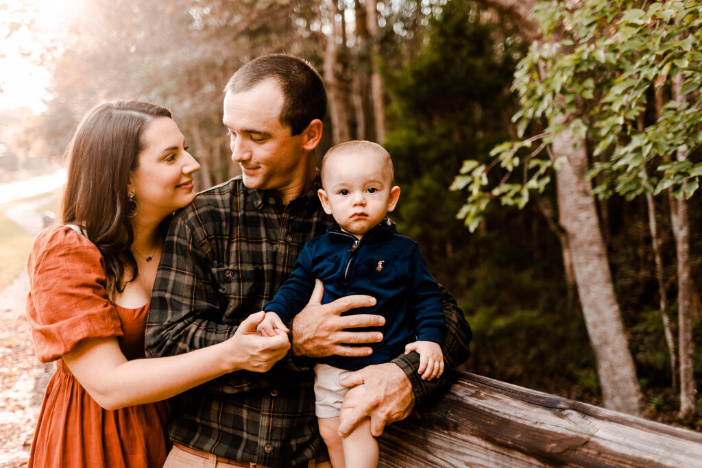 Oscar Johnson Park fall family session | North Alabama, Georgia, and Tennessee photographer