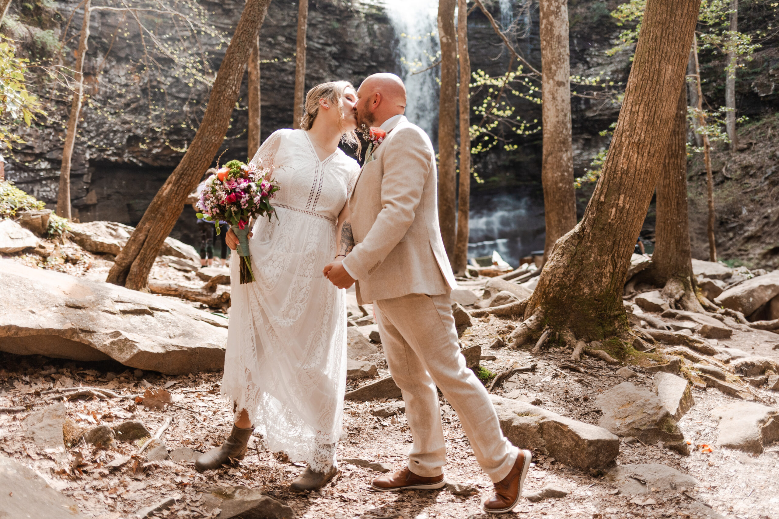 Cloudland Canyon family adventure elopement | North Alabama, Georgia, and Tennessee photographer