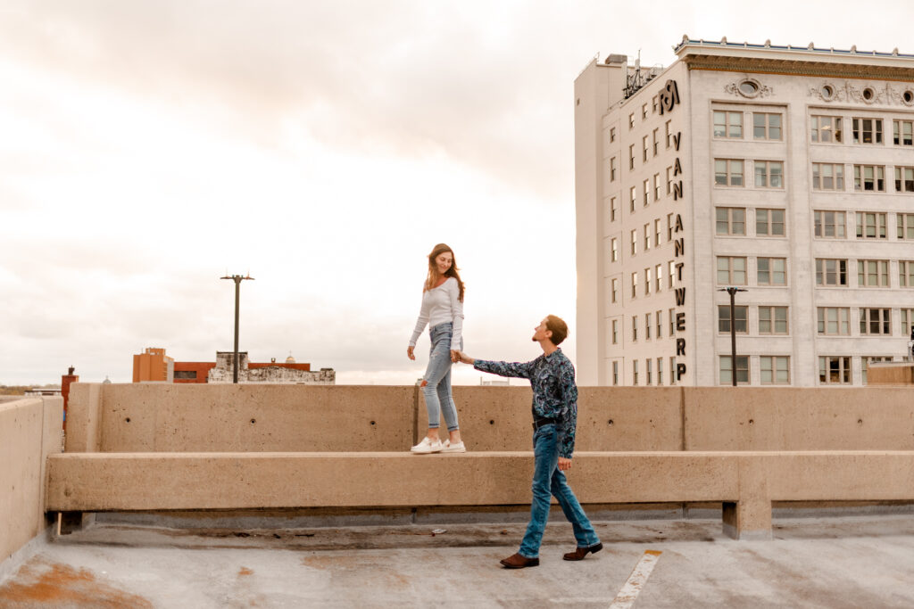 Downtown Mobile couple session | North Alabama, Georgia, and Tennessee photographer