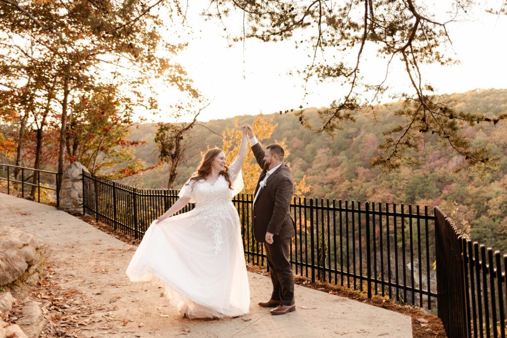 Fall mountain wedding | North Georgia, Alabama, and Tennessee photographer