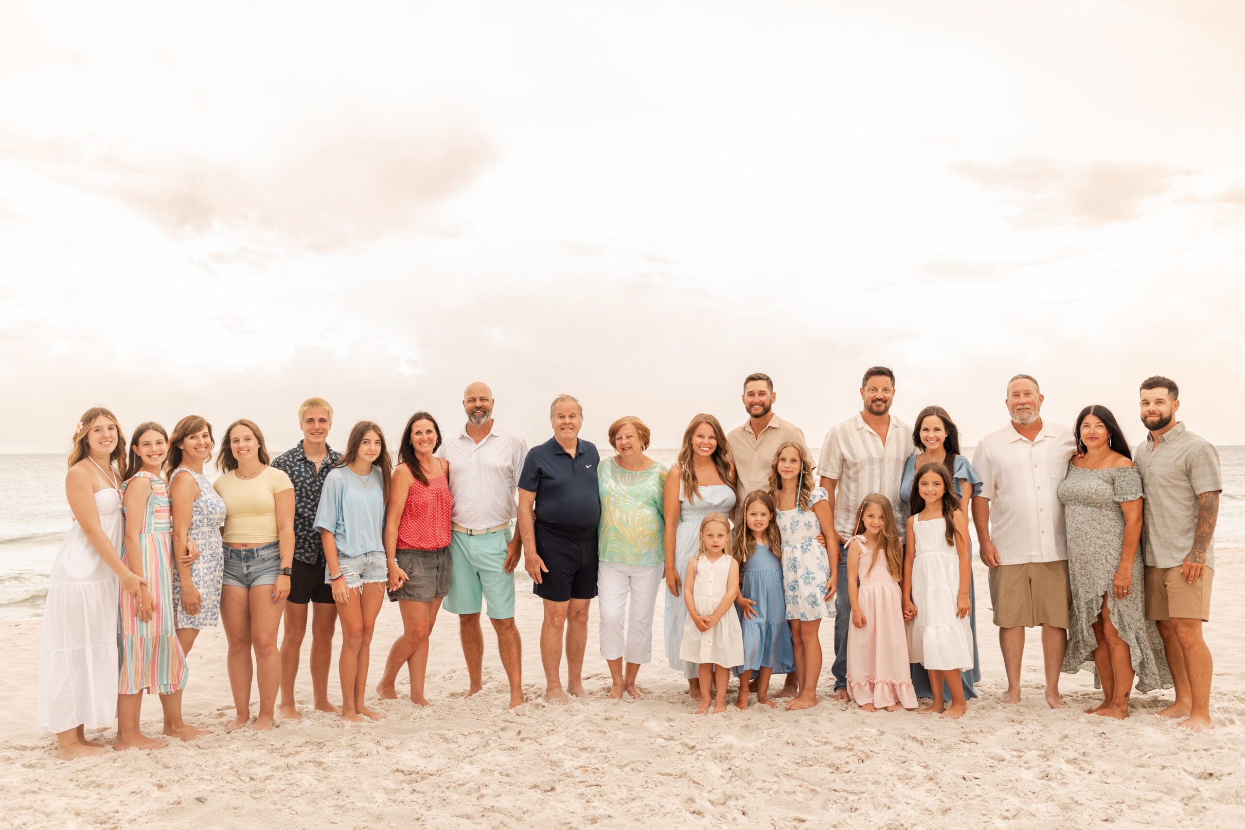 Extended family beach session | North Alabama, Georgia, and Tennessee photographer